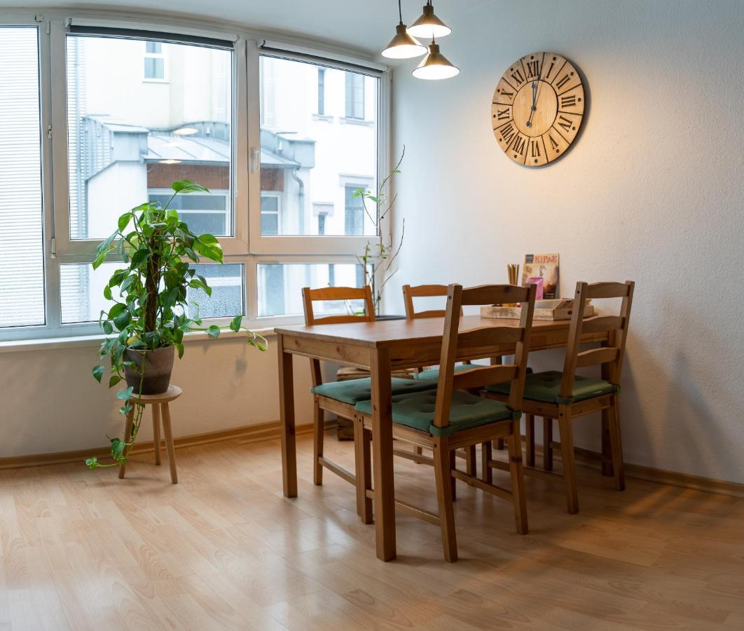 Zentrale - Ferienwohnung Am Thomaskirchhof 莱比锡 外观 照片