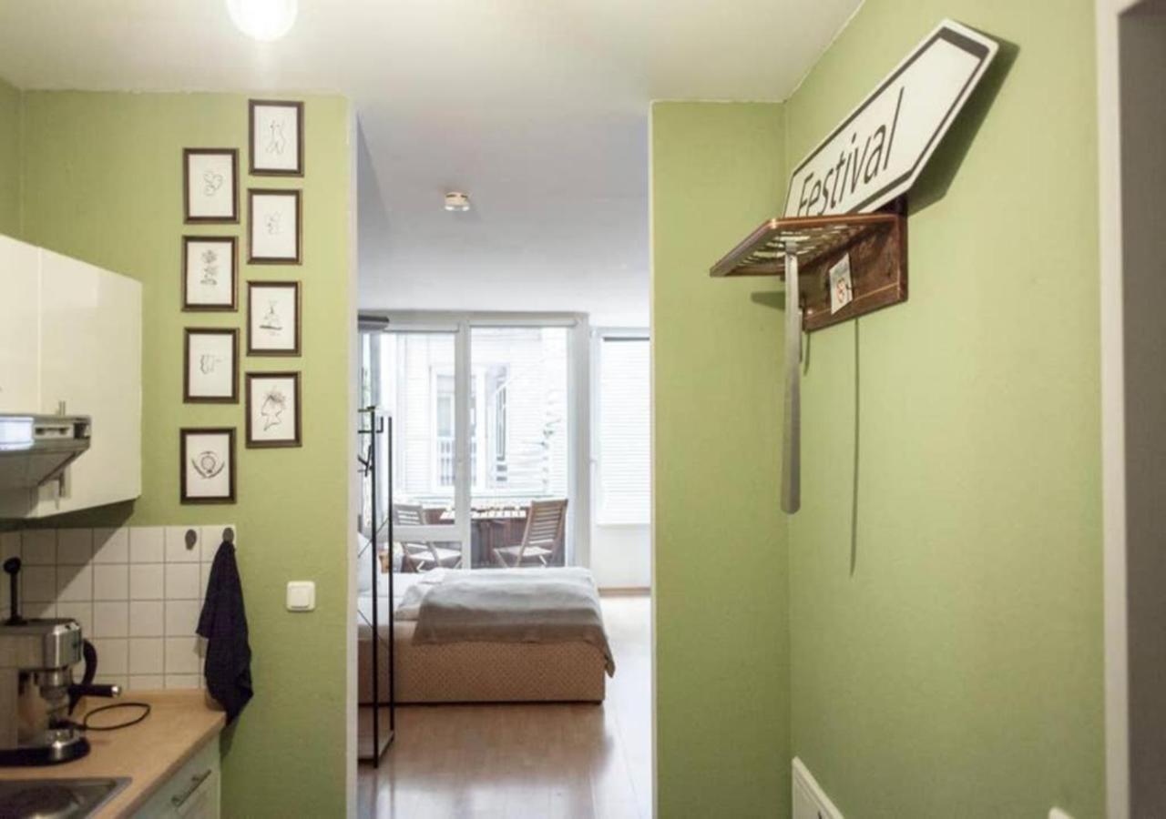 Zentrale - Ferienwohnung Am Thomaskirchhof 莱比锡 外观 照片